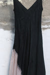 Marc Le Bihan Bias-cut halter dress France MLB-2109-BLACK/ROSE